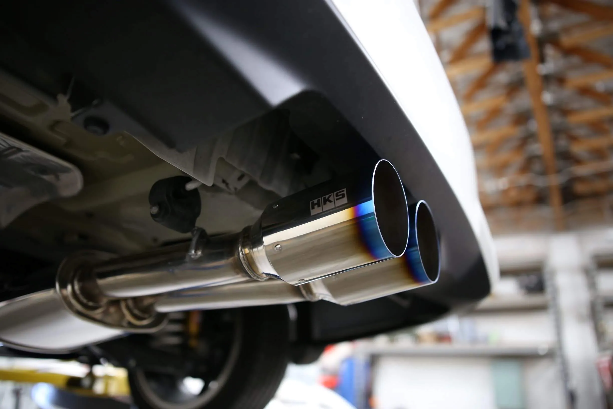 HKS 2017-2021 Honda Civic Si Sedan Hi-Power Muffler Cat-Back Exhaust