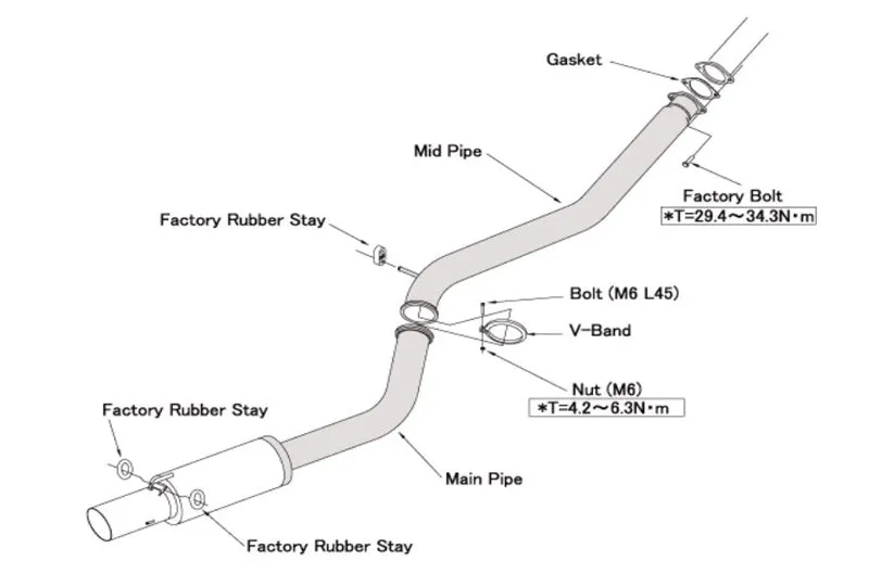 HKS RACING MUFFLER FOR 1993-1998 TOYOTA JZA80 USA (hks31008-BT001)