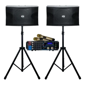 Holiday Encore Bundle 1: Mixing Amplifier, Speakers, Microphones, and Accessories (4 items)