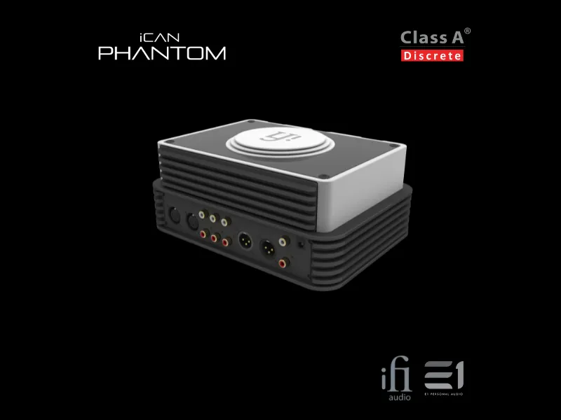 iFi iCAN Phantom Class-A Reference Class Headphone Amplifier