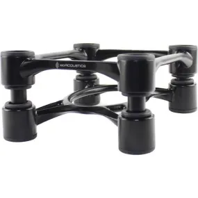 IsoAcoustics ISOAPERTA20BK APERTA 200 Aluminum Acoustic Isolation Speaker Stand (Pair, Black)