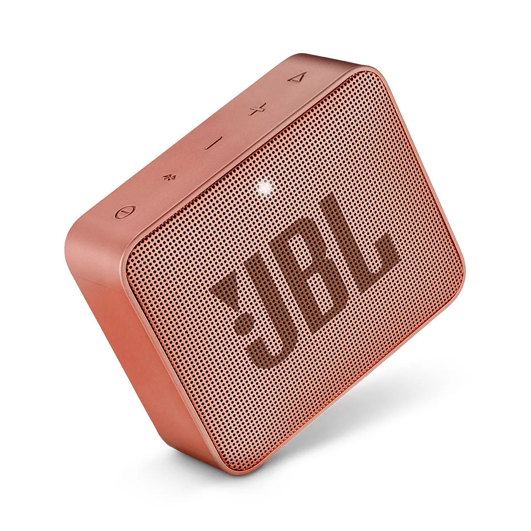 JBL Go 2 Bluetooth Portable Speaker - Cinnamon
