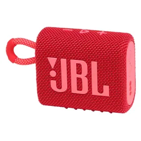 JBL GO 3 Portable Waterproof  Speaker Red JBLGO3REDAM