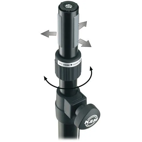 K&M 21366 Distance Rod w/Ring Lock
