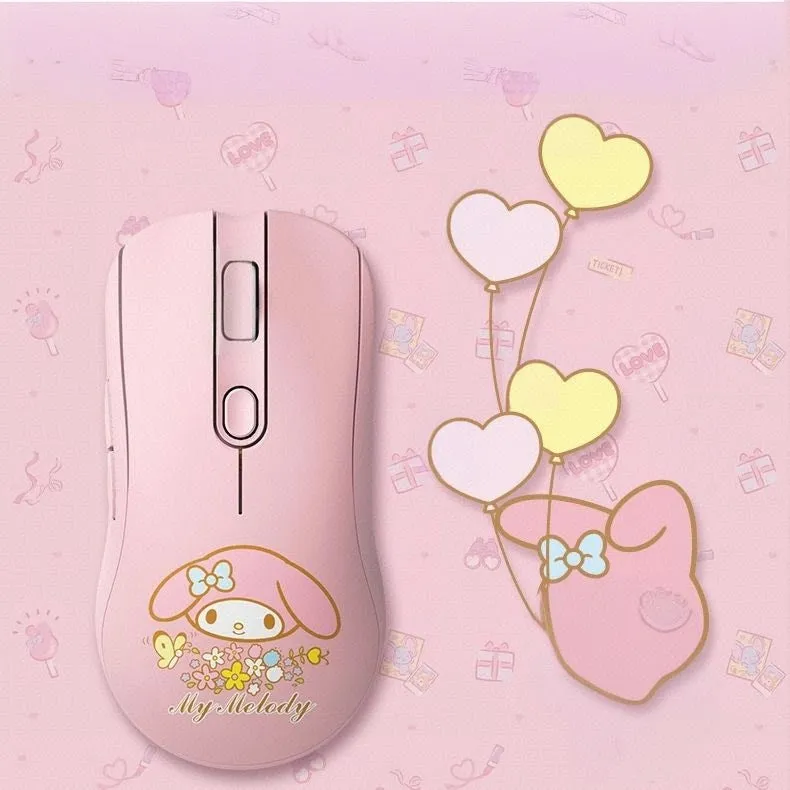 Kawaii Pink My Melody Co-Branded E-sports Mouse