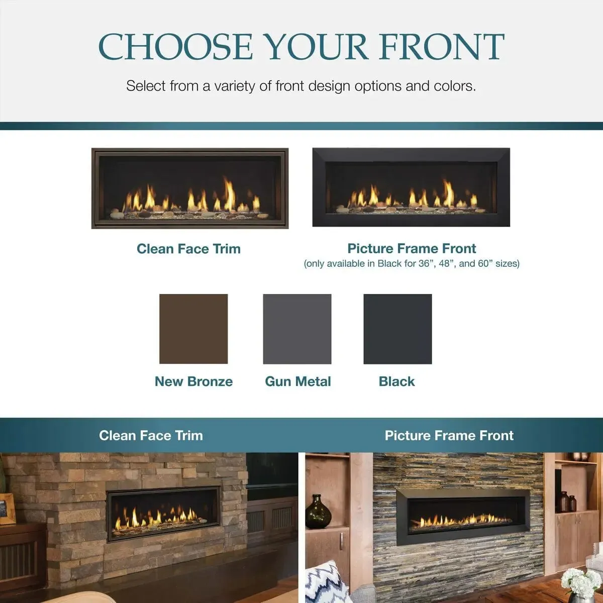 Majestic Echelon II 36" Direct Vent Gas Fireplace ECHEL36IN-C