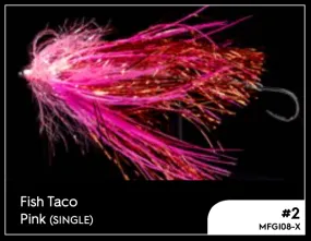 Manic Fish Taco Pink #2