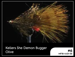 Manic Kellers She Demon Bugger Olive #6