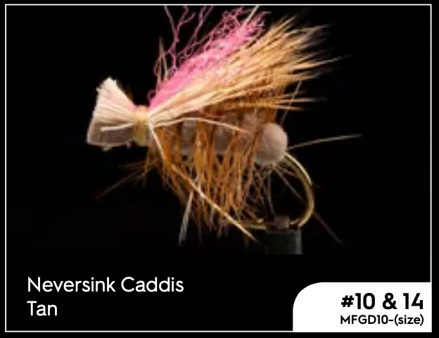Manic Neversink Caddis - Tan