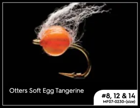 Manic Otters Soft Egg Opaque Tangerine
