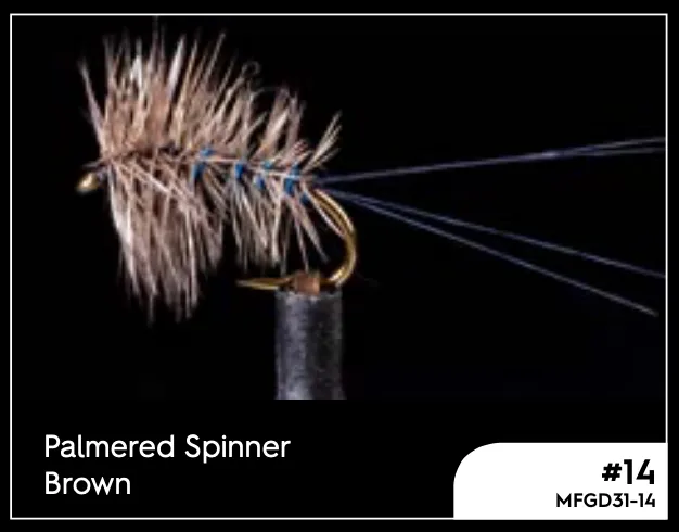 Manic Palmered Spinner - Brown #14