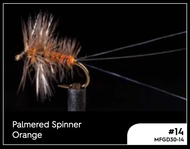 Manic Palmered Spinner - Orange #16