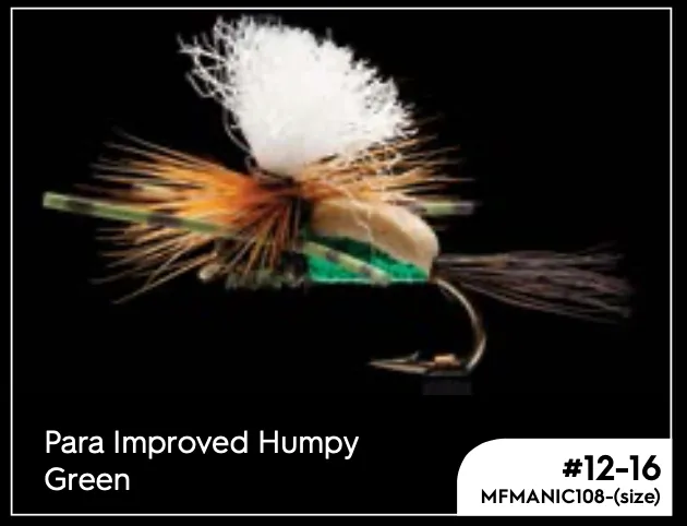 Manic Para Improved Humpy Green