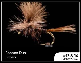 Manic Possum Dun - Brown
