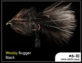 Manic Woolly Bugger - Black