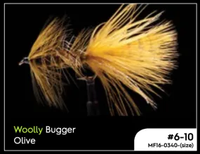 Manic Woolly Bugger - Olive