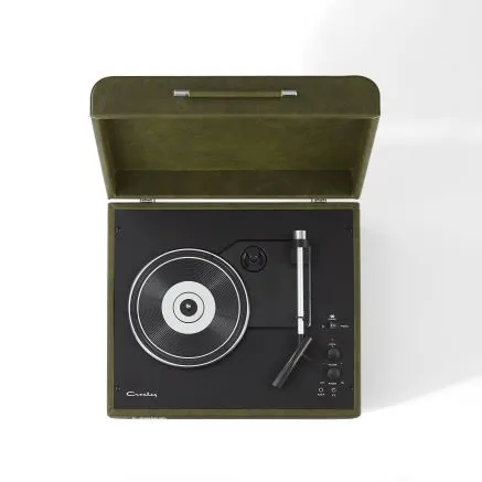 Mercury Portable Turntable - Forest Green