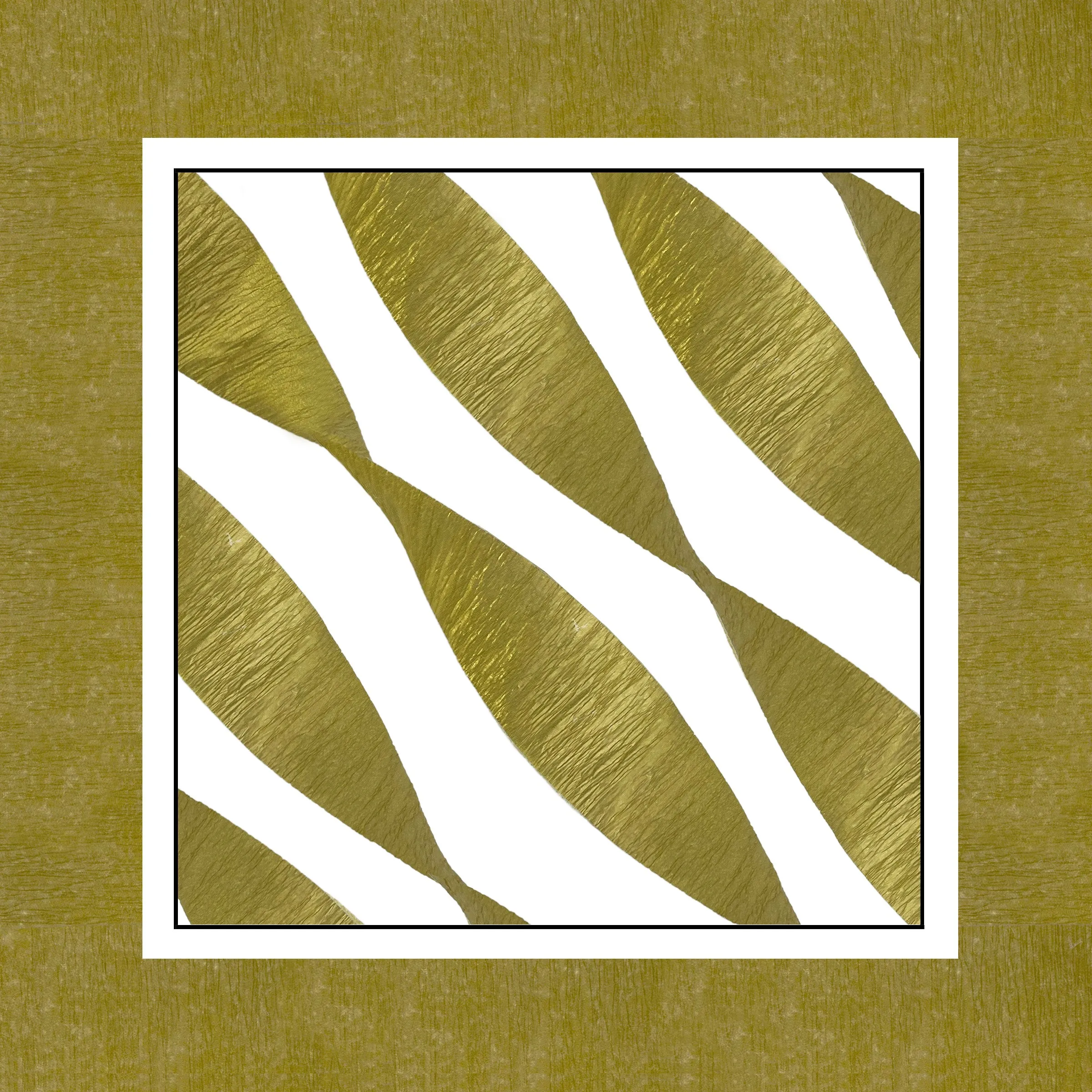 Metallic Gold Crepe Paper Streamers 5 Rolls