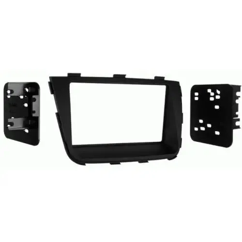 Metra 95-7355B Black Double DIN Stereo Dash Kit for 14-up Kia Sorento