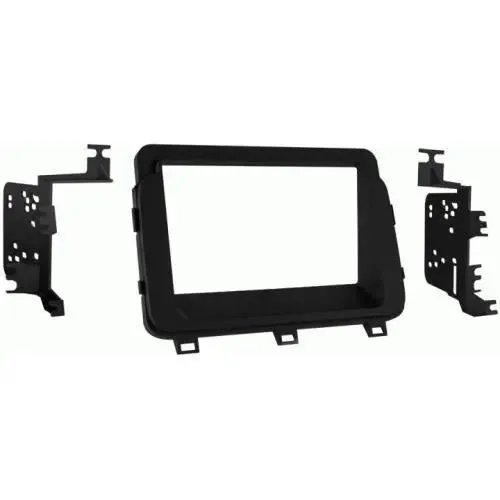 Metra 95-7359B Matte Black Double DIN Dash Kit for 2014-up Kia Optima