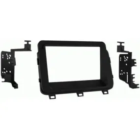 Metra 95-7359B Matte Black Double DIN Dash Kit for 2014-up Kia Optima