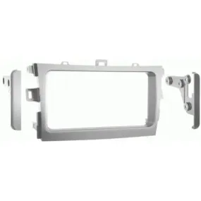Metra 95-8223S Silver Double DIN Dash Kit for 2009 Toyota Corolla
