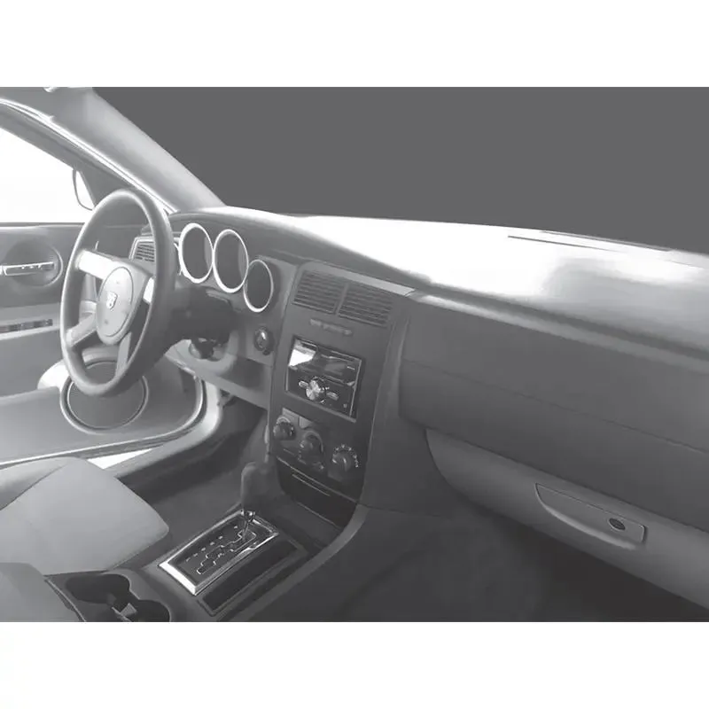 Metra 99-6548B Single or Double DIN Dash Kit for select 2005-2007 Dodge Charger