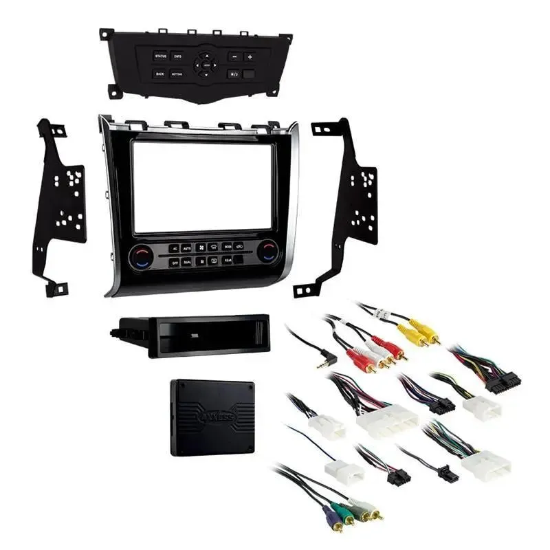 Metra 99-7627HG 1 or 2 DIN Dash Kit 13-up Nissan Pathfinder with Antenna Adapter