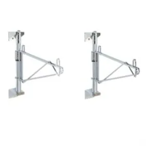 Metro AW25C Wall Mount Mid Unit Kit, Supports Three 14" Shelf Levels
