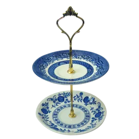 MINI BLUE PLATE STAND #06