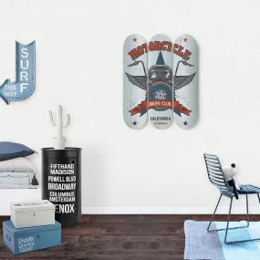 Motorcycle Biker Club Skateboard Wall Art