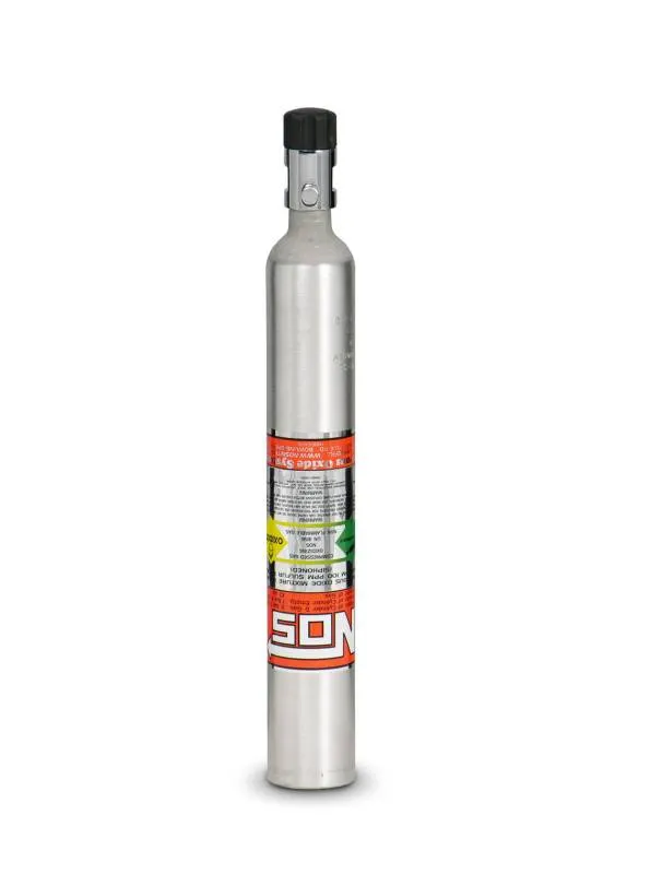NOS Nitrous Bottle - Aluminum Finish