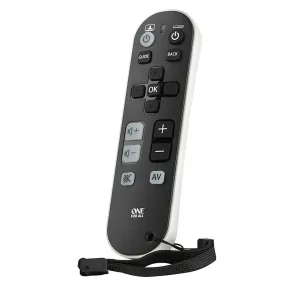 One For All TV Zapper Universal Remote Control - URC6810 | Black