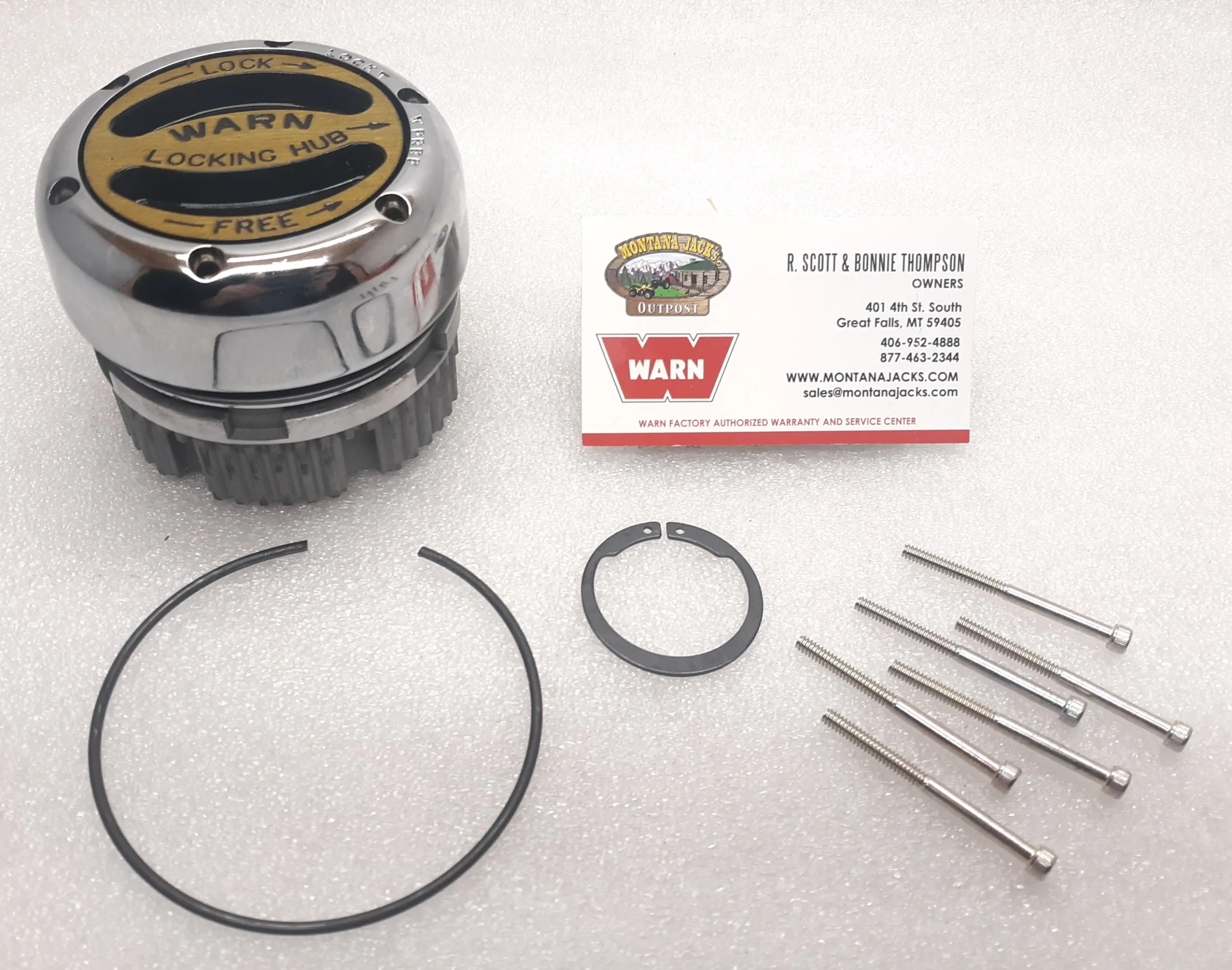 OPEN BOX! WARN 20990 Manual Hub, SINGLE HUB ONLY!