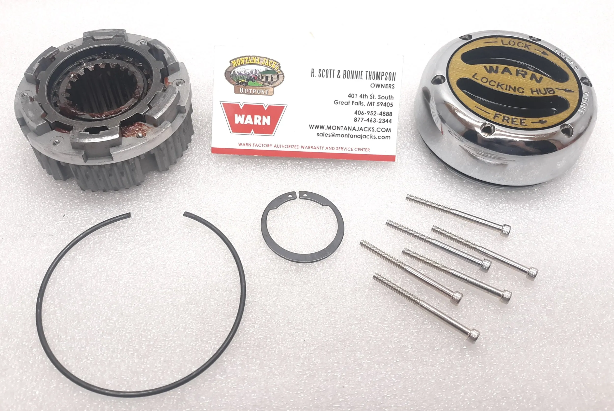 OPEN BOX! WARN 20990 Manual Hub, SINGLE HUB ONLY!