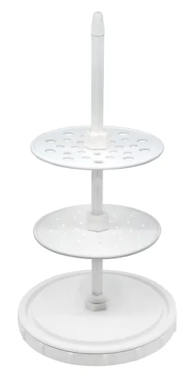 Pipette Stand, Polypropylene - Fits 28 Pipettes - Adjustable - Eisco Labs
