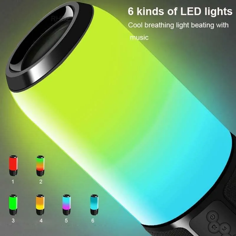 Portable bluetooth speakers High Power Super Bass Stereo Musical Instruments