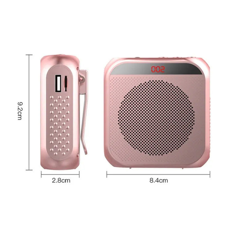 Portable S17 Mini Amplifier with Display for Educational and Tour Applications