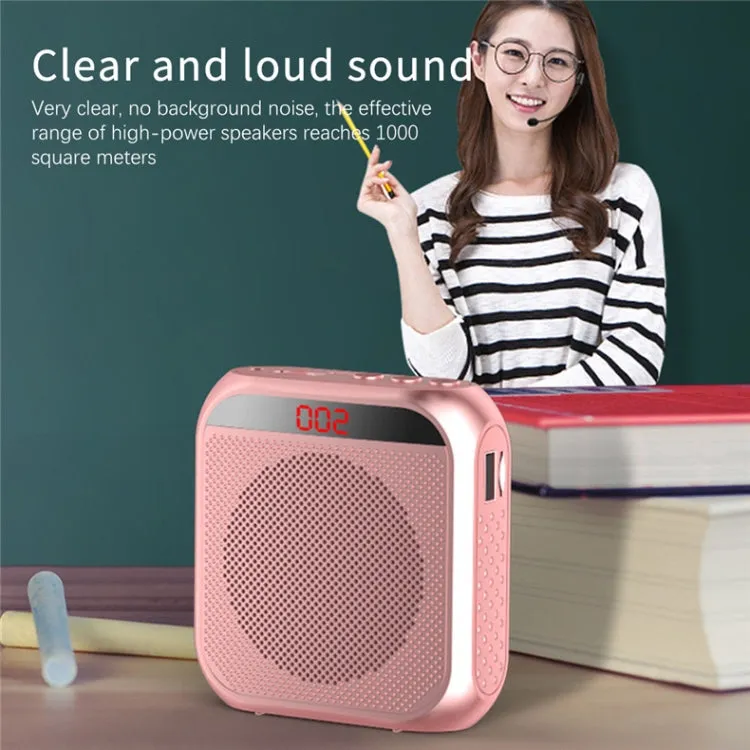Portable S17 Mini Amplifier with Display for Educational and Tour Applications