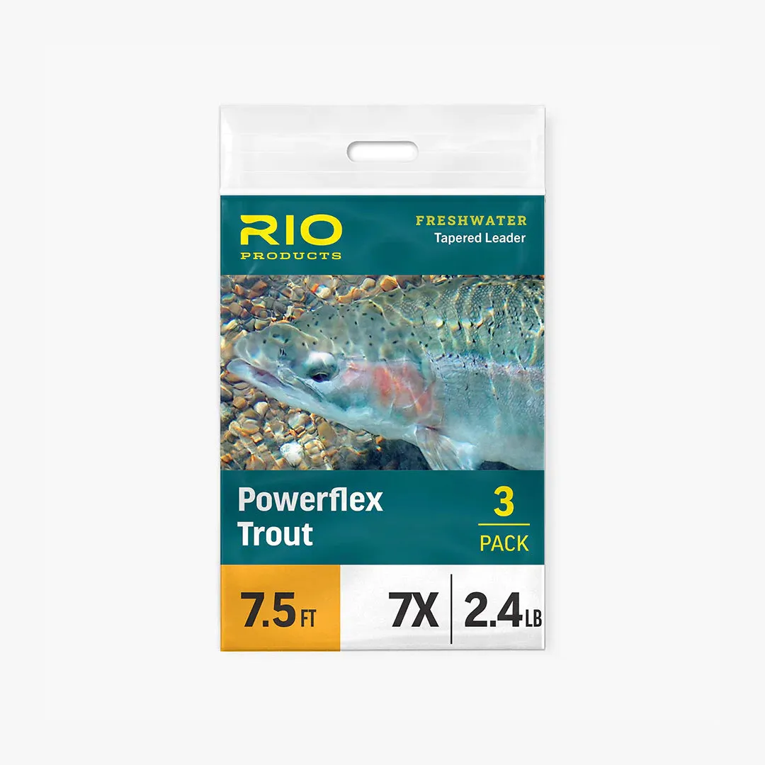 POWERFLEX TROUT LEADER - 3 PACK