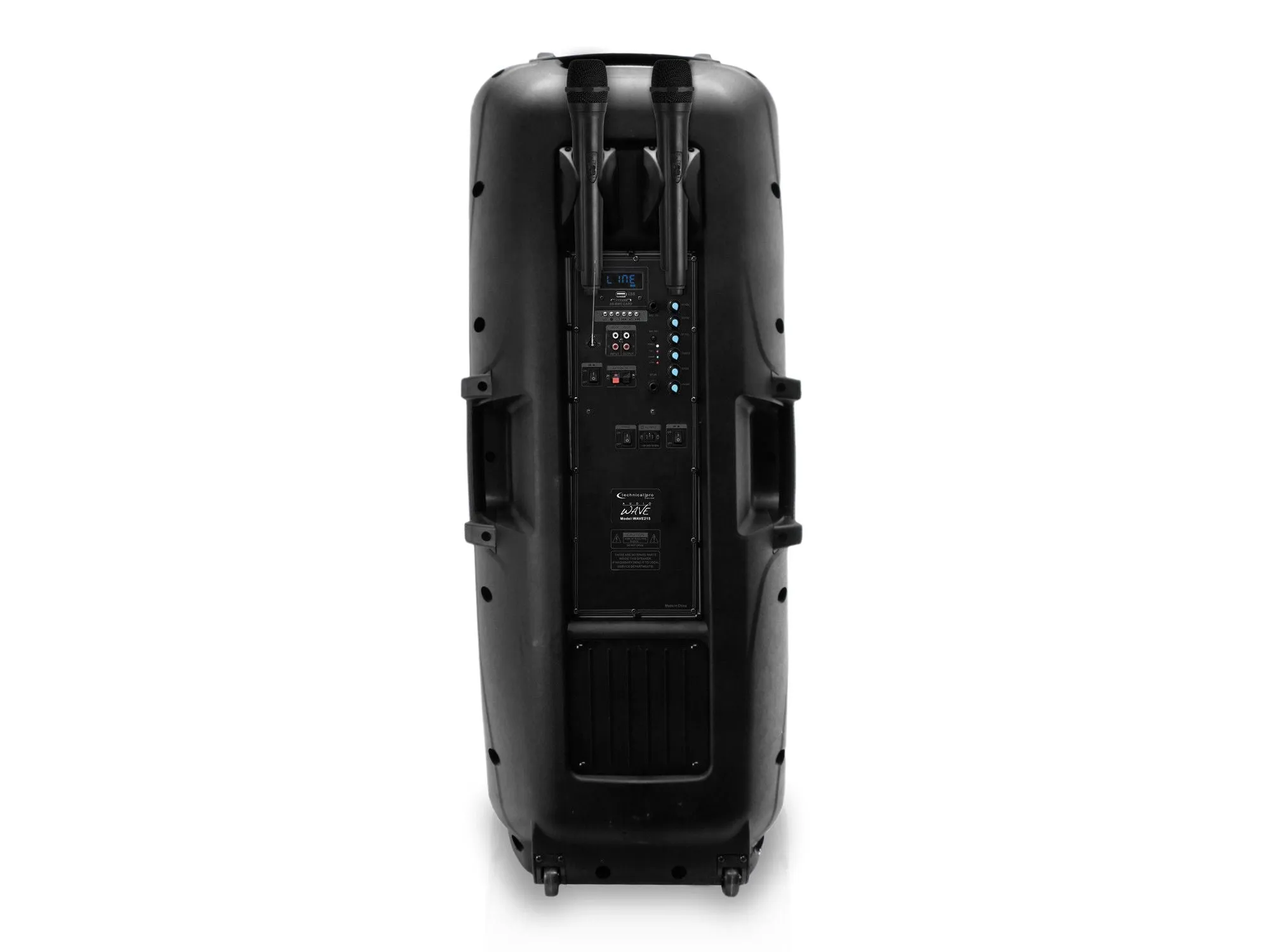 Rechargeable 15" LED Active Loudspeaker