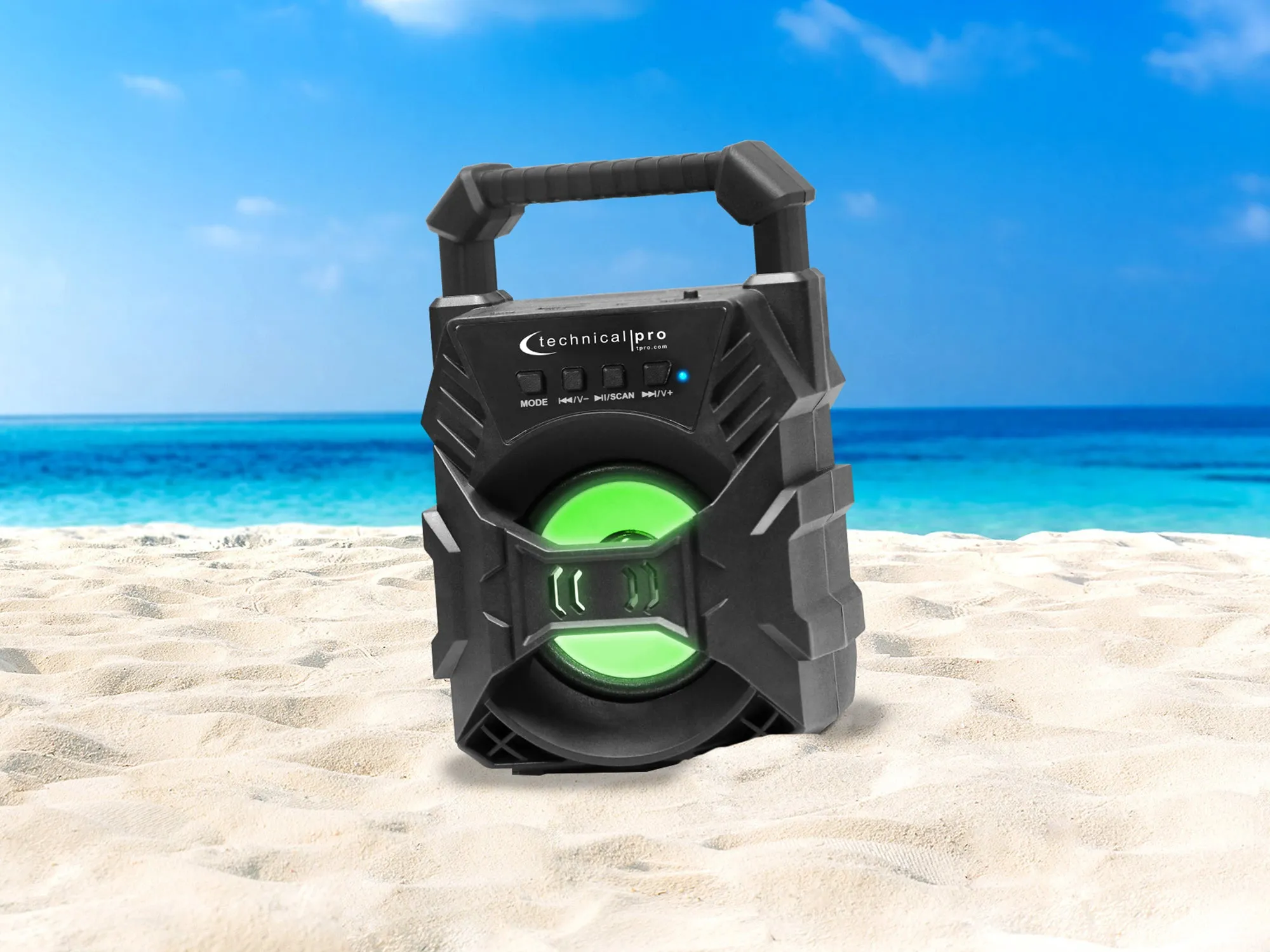 Rechargeable Bluetooth® LED Speaker