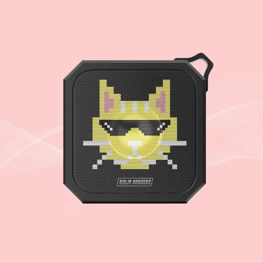 Retro Pixel Waterproof Bluetooth Speaker -Retro Bluetooth Speaker