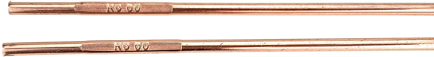 RG-60 Copper Coated - Oxy-Acetylene Carbon Steel Welding Rod (R60) - 36"
