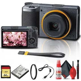 Ricoh GR III Street Edition Digital Camera with 64GB Memory Card