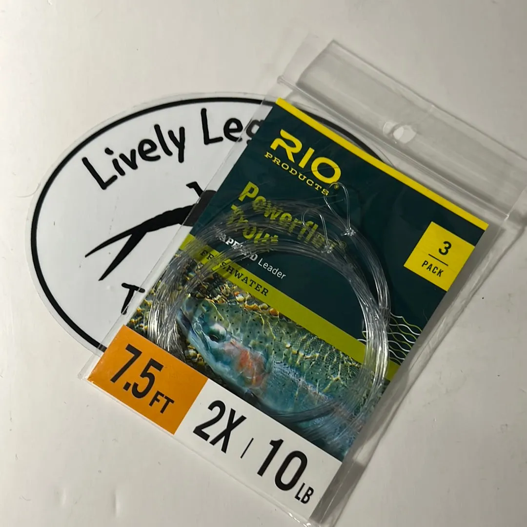 Rio Powerflex Trout Leaders 3 Pack