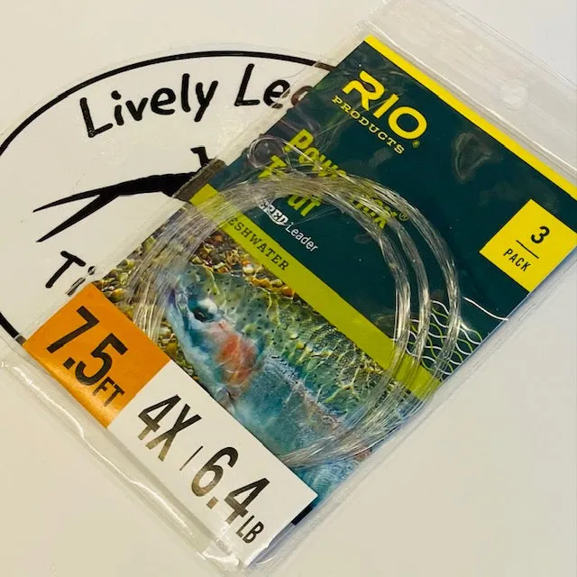 Rio Powerflex Trout Leaders 3 Pack