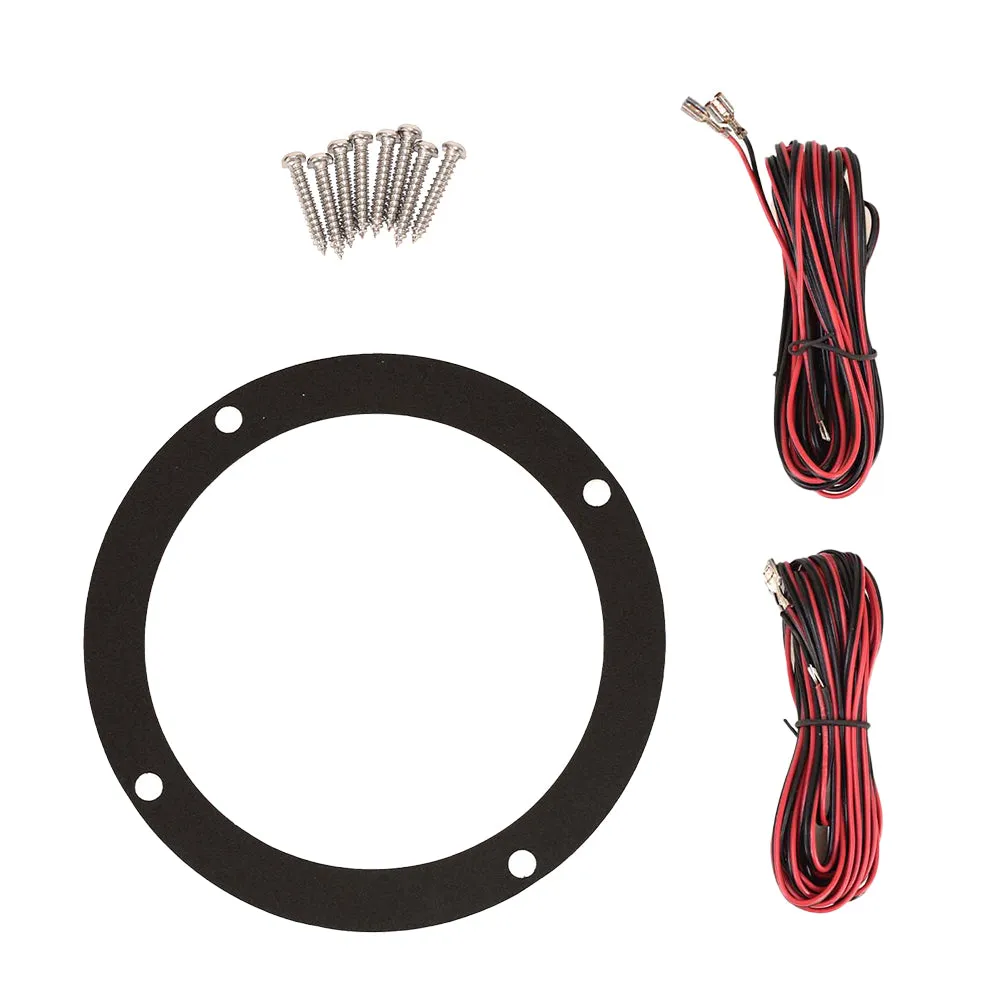 SA-65M01B - Pair of Black 6.5 Inch 150 Watt 2-Way Waterproof Boat/Marine Speakers - 300 Watts Total
