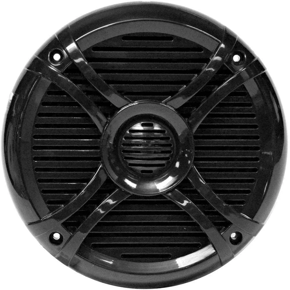 SA-MS65B - Pair of 400 Watt 6.5 Inch 2-Way Waterproof Boat/Marine Speakers - 800 Watts Total