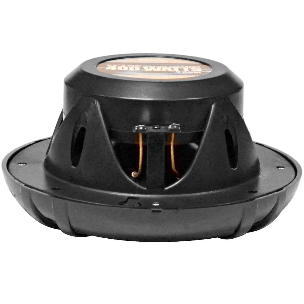 SA-MS65B - Pair of 400 Watt 6.5 Inch 2-Way Waterproof Boat/Marine Speakers - 800 Watts Total